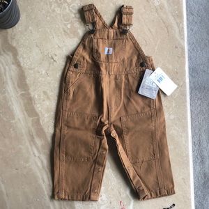 Carhartt baby overalls 9 month.